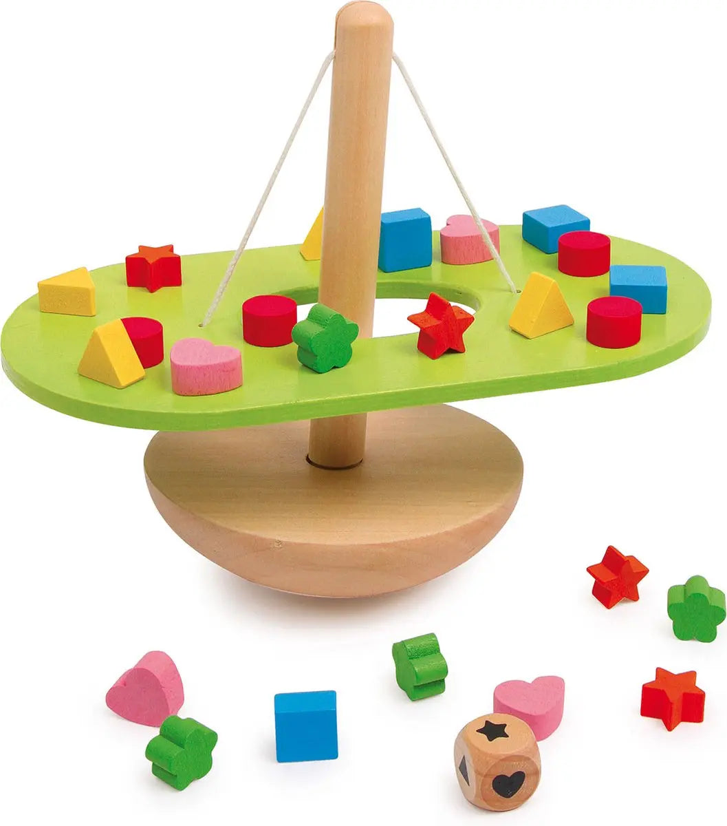 Bascule d'équilibrage de Small Foot Jeux de société Jouets en bois Cadeaux & Trésors By SIFENNASR.S