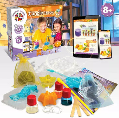 Candle Factory - Kit de bougies pour enfants Jouet créatif par Science4you Cadeaux & Trésors By SIFENNASR.S