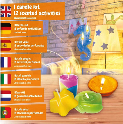 Candle Factory - Kit de bougies pour enfants Jouet créatif par Science4you Cadeaux & Trésors By SIFENNASR.S