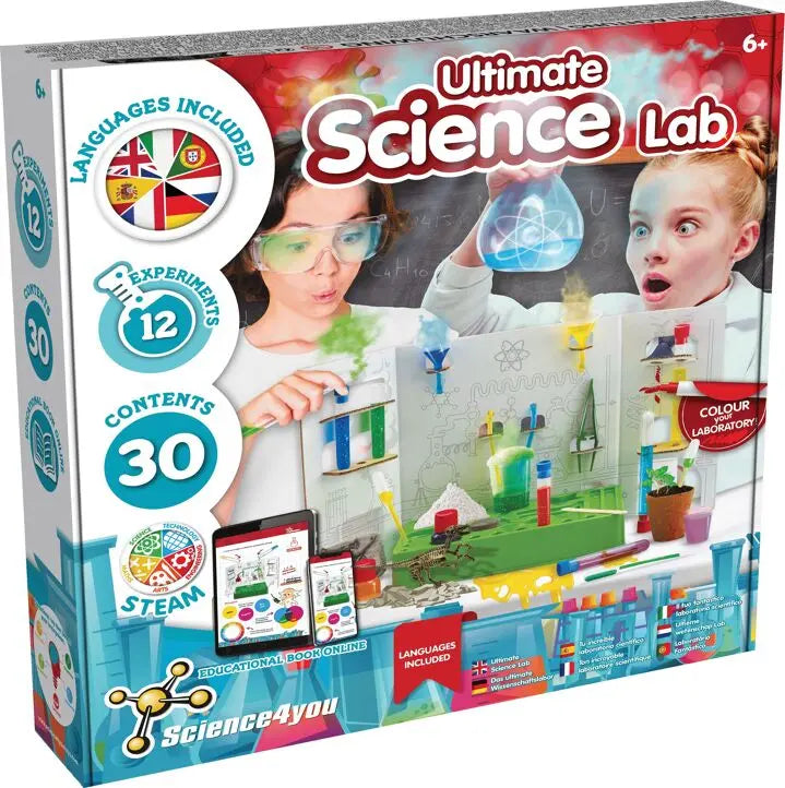 Laboratoire scientifique ultime pour les enfants de Science4you - Cadeaux & Trésors By SIFENNASR.S