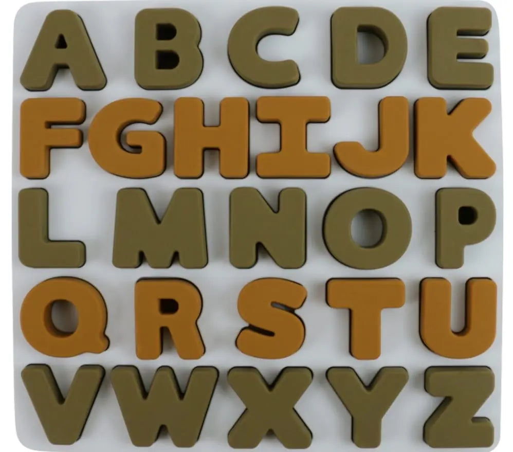 Puzzle Alphabet en silicone - Cadeaux & Trésors By SIFENNASR.S