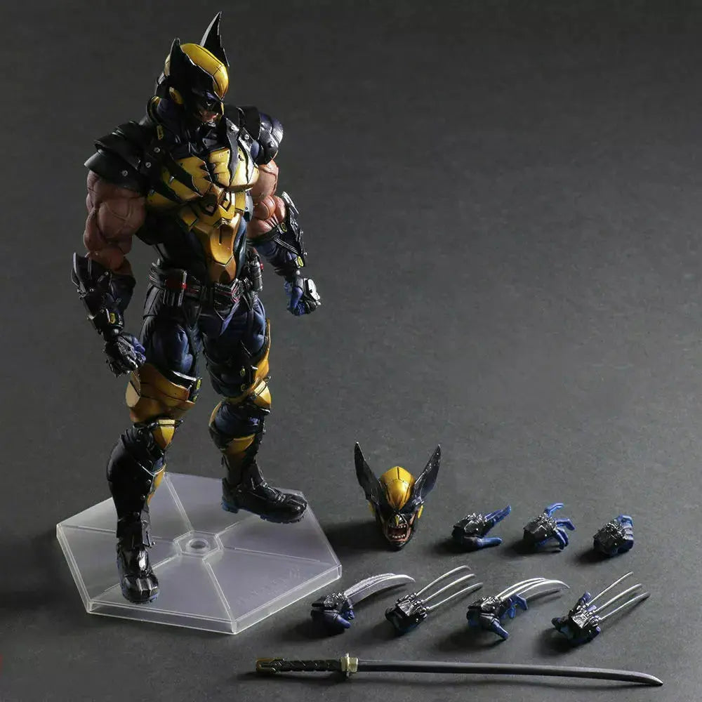 Wolverine Figurine articulée 26 cm X-men Marvel Universe VARIANT PIAY ARTS - Cadeaux & Trésors By SIFENNASR.S